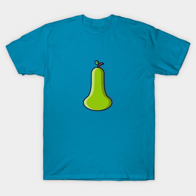 Cute Pear - Icon T-Shirt by Lionti_design